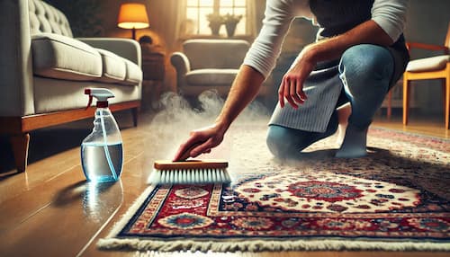 شستشوی فرش با آب سرد
