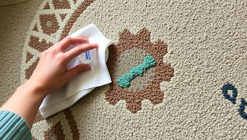 پاک کردن لکه گواش از روی فرش