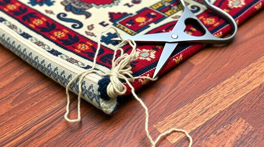 رفوی فرش ماشینی و دستباف در منزل